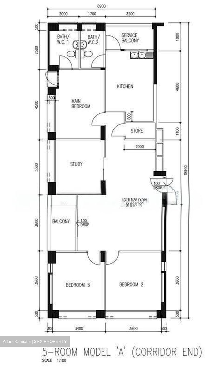 Blk 844 Woodlands Avenue 4 (Woodlands), HDB 5 Rooms #608074171